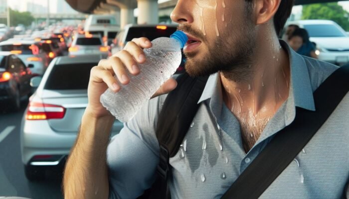 Tips Bekerja di Luar Ruangan Tanpa Takut Dehidrasi