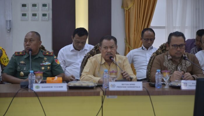 Ketua DPRD Gorontalo Hadiri Rapat Forkopimda Bahas Pelaksanaan Pemilu 2024