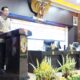 Wakil Wali Kota Gorontalo, Ryan Kono saat ketika memberikan sambutan pada rapat paripurna DPRD Kota Gorontalo. (Foto: Humas Pemkot Gorontalo)