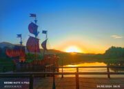 Kehadiran Wahana Kapal Tembaga, Danau Perintis Makin Estetik