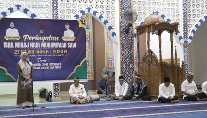 Bupati Bonebol: Peringatan Isra Miraj Jangan Hanya Ritual Tahunan Semata