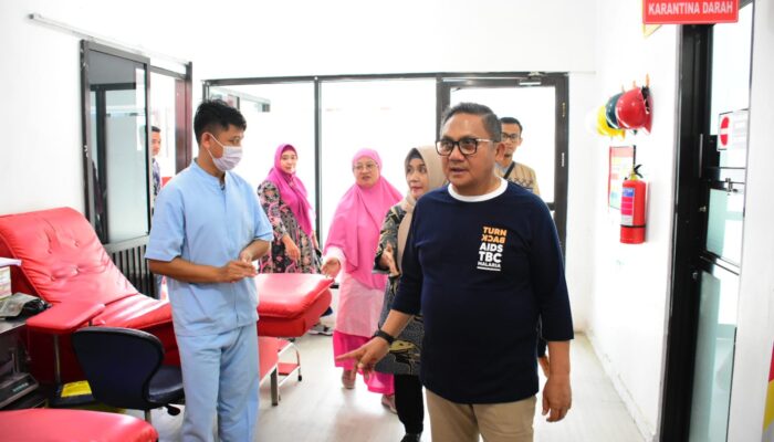 ​​Marten Taha Ajak Warga Donor Darah