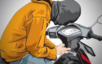 Terungkap, Pencurian Motor di Samarinda Ulu Berbekal Rekaman CCTV