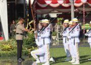 Upacara Farewell And Welcome Parade Kapolda Gorontalo