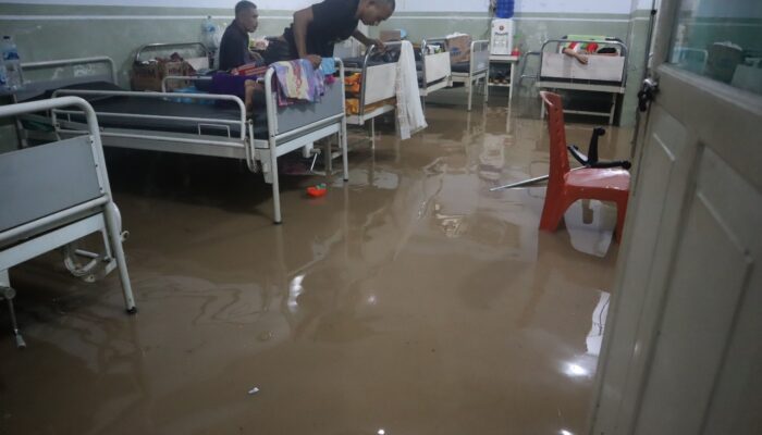 Ratusan Penghuni Lapas Gorontalo Nyaris Terluka Akibat Banjir