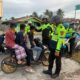 Antisipasi balap liar, satuan Lalu Lintas (Satlantas) Polresta Gorontalo Kota melakukan Patroli Subuh/Hibata.id