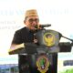 Wali Kota Gorontalo, Marten Taha saat memberikan sambutan di penutupan kuliah subuh yang diselenggarakan pimpinan daerah Muhammadiyah Kota Gorontalo. (Foto: Humas Pemkot Gorontalo)
