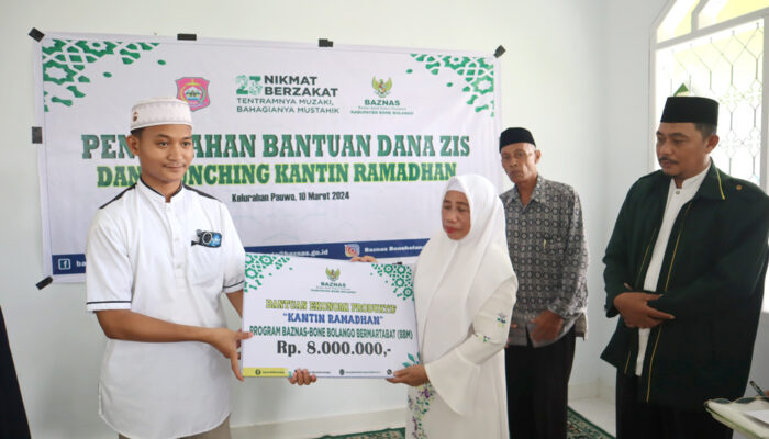 Baznas Bonebol Launching Kantin Ramadhan Program Microfinance, Apa Itu?