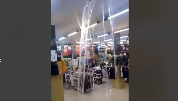 Video Viral Atap Gedung Karsa Utama Gorontalo Bocor