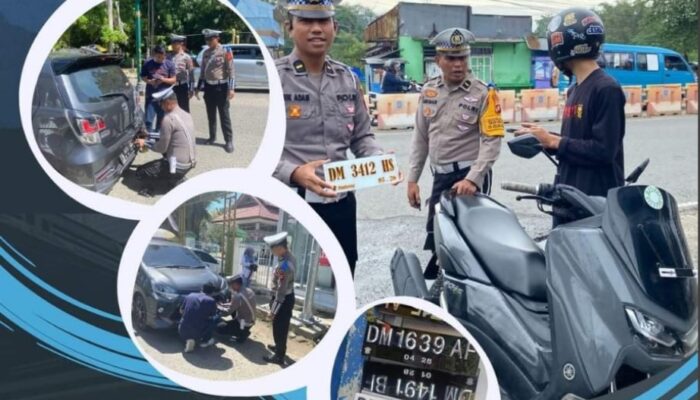 Plat Nomor Kendaraan Termodifikasi, Siap-Siap Kena Denda