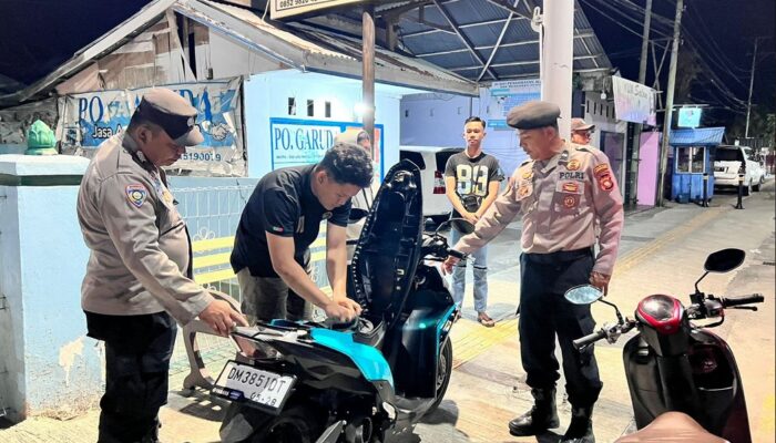 Bulan Ramadhan, Polsek Kota Tengah Gorontalo Gelar Patroli KRYD