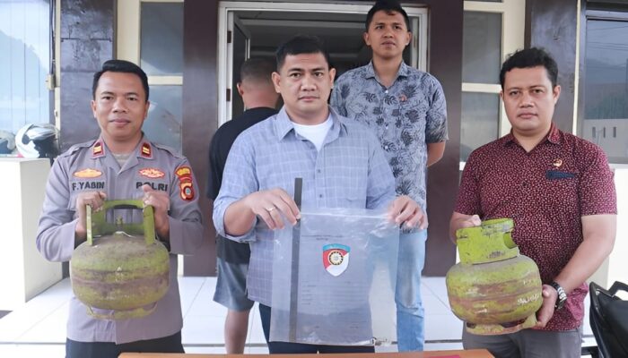 Pencuri Tabung Gas di Gorontalo Diringkus Usai Gasak 22 Tabung