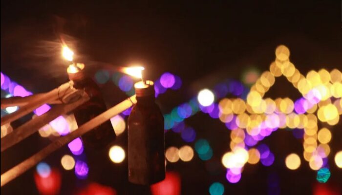 Tumbilotohe, Tradisi Pasang Lampu Tradisional Akhir Ramadhan di Gorontalo