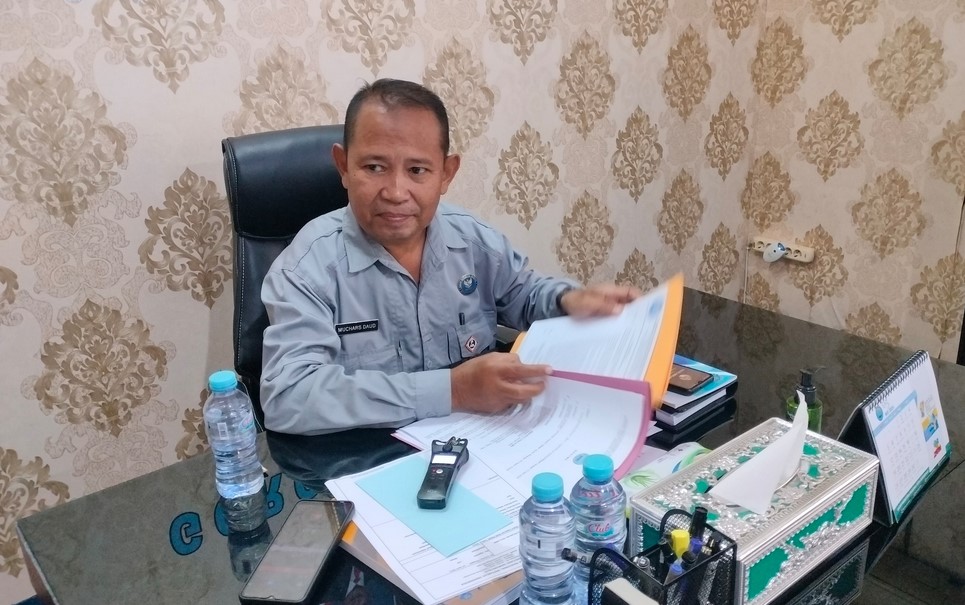 Plt. Kepala BNN Provinsi Gorontalo, Abdul Muchars Daud/Hibata.id