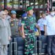 Anggota Komisi I Sitti Nur'ain Sompie mewakili Pimpinan DPRD Provinsi Gorontalo menghadiri Apel Gelar Pasukan dalam rangka pengamanan Hari Raya Idulfitri. (Foto: Humas DPRD Provinsi Gorontalo)