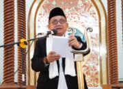 Marten Taha jadi Khatib Shalat Ied di Masjid Agung Baiturrahim, Ini Pesannya!