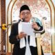 Wali Kota Gorontalo Marten taha saat menjadi khatib pada Shalat Ied 1 Syawal 1445 Hijriah di Masjid Agung Baiturrahim. (Foto: Humas Pemkot Gorontalo)