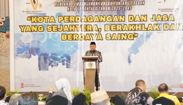 Marten Taha Optimis Visi RPJPD 2025-2045 Kota Gorontalo dapat Terwujud