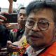 Syahrul Yasin Limpo mengenakan rompi tahanan KPK usai resmi ditetapkan tersangka dan ditahan/RMOL/Hibata.id