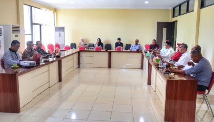 Evaluasi Kedisiplinan ASN, Komisi I Deprov Gorontalo Sambangi Kantor BKD