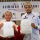 Penandatanganan memorandum of understanding (MoU) oleh Kadis Kominfo dan Persandian, Daud Panigoro dengan Dekan FIS UNG Zuchri Abdussamad. (Foto: Humas Pemkot Gorontalo)