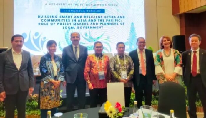 Marten Taha Didaulat jadi Narasumber di Forum Satu Dekade World Water