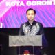 Wakil Wali Kota Gorontalo, Ryan F. Kono saat memberikan sambutan di kegiatan Launching Pilkada 2024 yang diselenggarakan KPU Kota Gorontalo. (Foto: Humas Pemkot Gorontalo)