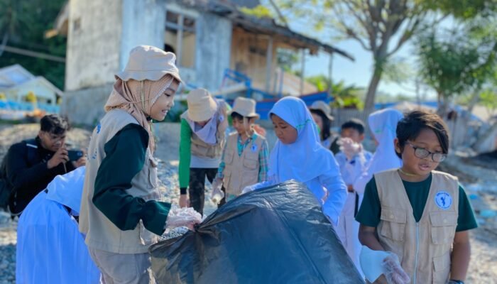 Gibran Abdila Taha Siswa kelas 3 SD Brillikids Leadership Elementary School yang jadi pemenang International Student Speech Competition/Hibata.id