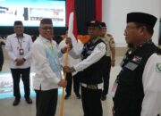 Wakil Ketua II Deprov Gorontalo Lepas Keberangkatan Jamaah Calon Haji Kloter 12