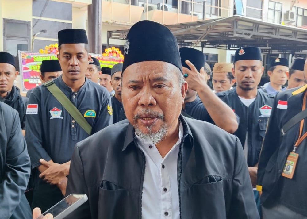Pendiri Pondok Pesantren Yayasan Syekh Abdul Qodir Al Jailani KH. Muhammad Ricky Ibrahim. (Foto: Toger)