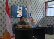 Ombudsman Perwakilan Gorontalo saat menggelar media Briefing di kantornya, pada Kamis (21/6/2024). (Foto: Abdulharis/Hibata.id)