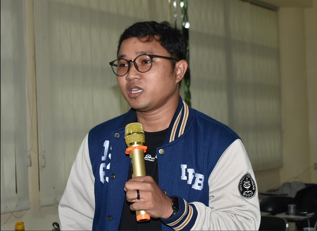 Mahasiswa IPB Asal Gorontalo, Inkrianto Mahmud kritik soal rencana kebijakan pemerintah yang memberikan bansos kepada pelaju judi/Hibata.id