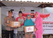 Bansos Polresta Gorontalo Kota Jelang Hari Bhayangkara ke-78