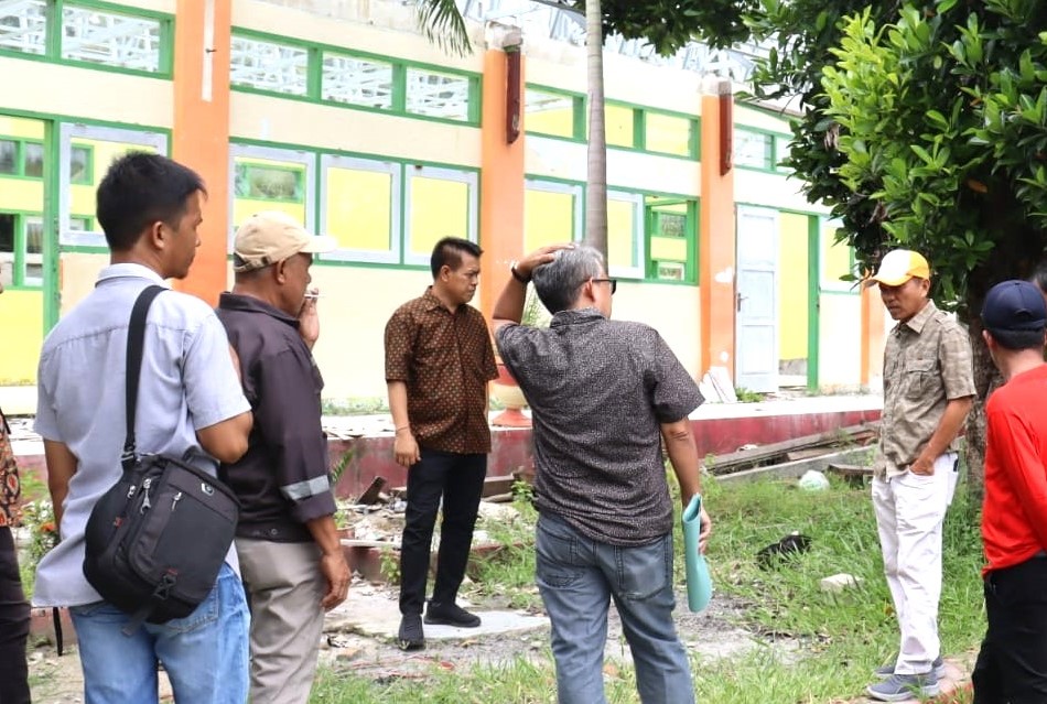 Pimpinan dan Anggota Komisi III DPRD Provinsi Gorontalo melakukan kunjungan kerja sekaligus monitoring ke MTS 02 Limboto/Hibata.id