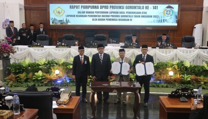 Ketua Deprov Gorontalo Beri Selamat Buat Pemprov Gorontalo Kembali Raih WTP