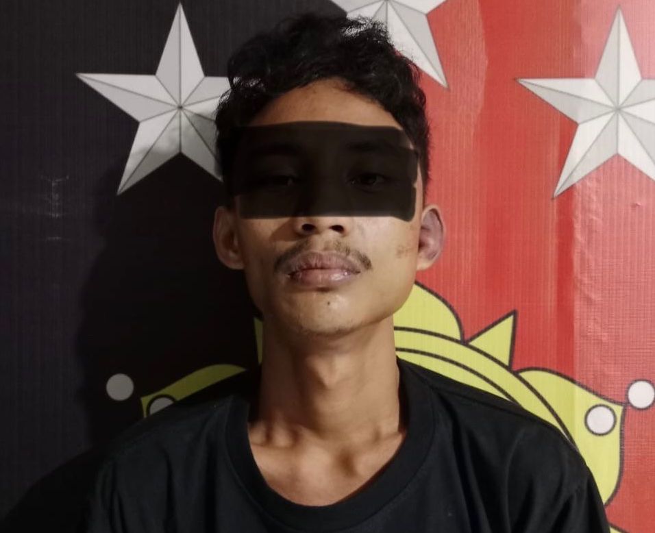 APM alias Iki, pelaku pencurian. (Humas Polda Gorontalo)