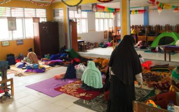 Pengungsi Banjir di Kota Gorontalo Keluhkan Bantuan yang Tak Kunjung Datang