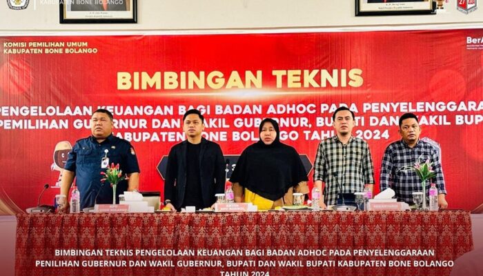 KPU Bone Bolango Gelar Bimbingan Teknis Pengelolaan Keuangan