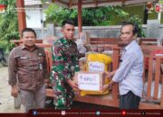 KPU Bonebol Serahkan Bantuan Sembako Korban Longsor Suwawa