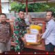 KPU Bone Bolango Serahkan Bantuan Sembako Untuk Korban Longsor Tambang Suwawa/Hibata.id