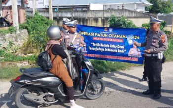Operasi Patuh 2024, Polresta Gorontalo Kota Utamakan Teguran Tertulis/Hibata.id