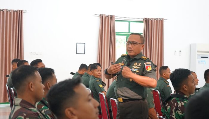 Korem 133 NW Gelar Kegiatan Penyuluhan Hukum