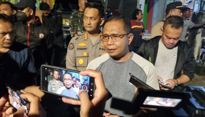 Kapolda Gorontalo Kerahkan Personil Lakukan Pencarian Korban Longsor Tambang Suwawa