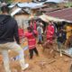 Polda Gorontalo menurunkan 'Pasukan Merah'. Pasukan ini dikerahkan untuk mempercepat dan memastikan efektivitas pencarian yang tertimbun longsor, Kamis (11/07/2024)/Hibata.id