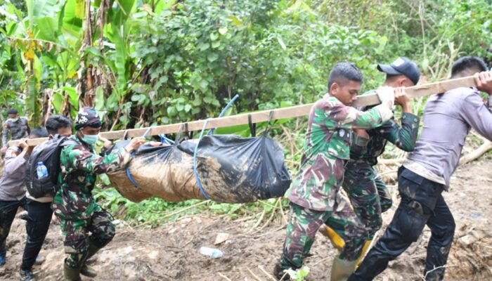 Hari ke-6 Pencarian Korban Longsor Tambang Suwawa