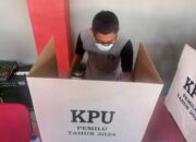 Napi Lapas Pohuwato Salurkan Hak Pilih pada PSU DPRD Provinsi Gorontalo