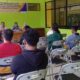 Sejumlah buruh HIP saat mendatangi Kantor Dinas Ketenagakerjaan dan Transmigrasi Kabupaten (Nakertrans) Kabupaten Buol. (Foto: FPPB)