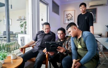 Ketua MPR RI sekaligus Wakil Ketua Umum Partai Golkar Bambang Soesatyo mendorong lahirnya film nasional yang berkualitas/Hibata.id