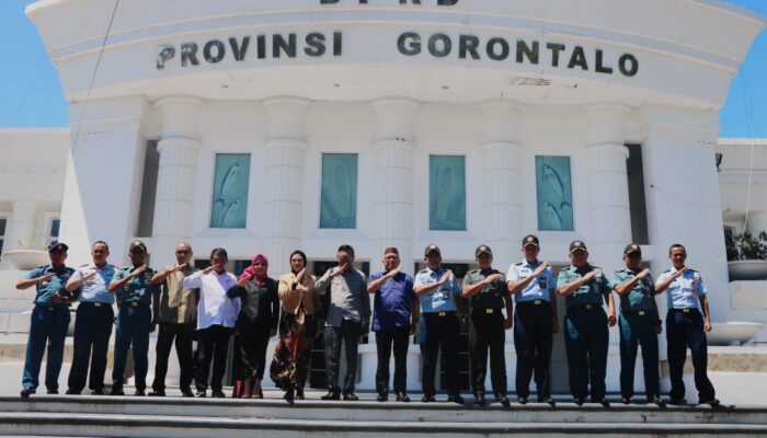 Komisi I DPRD Provinsi Gorontalo Terima Kunjungan TNI Angkatan Udara