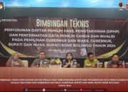 KPU Bone Bolango Gelar Bimtek Pencermatan Data Pemilih Ganda dan Invalid
